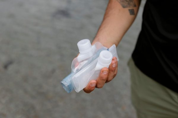 Platypus SoftBottle Collapsible Backpacking Water Bottle with Closure Cap - Image 3